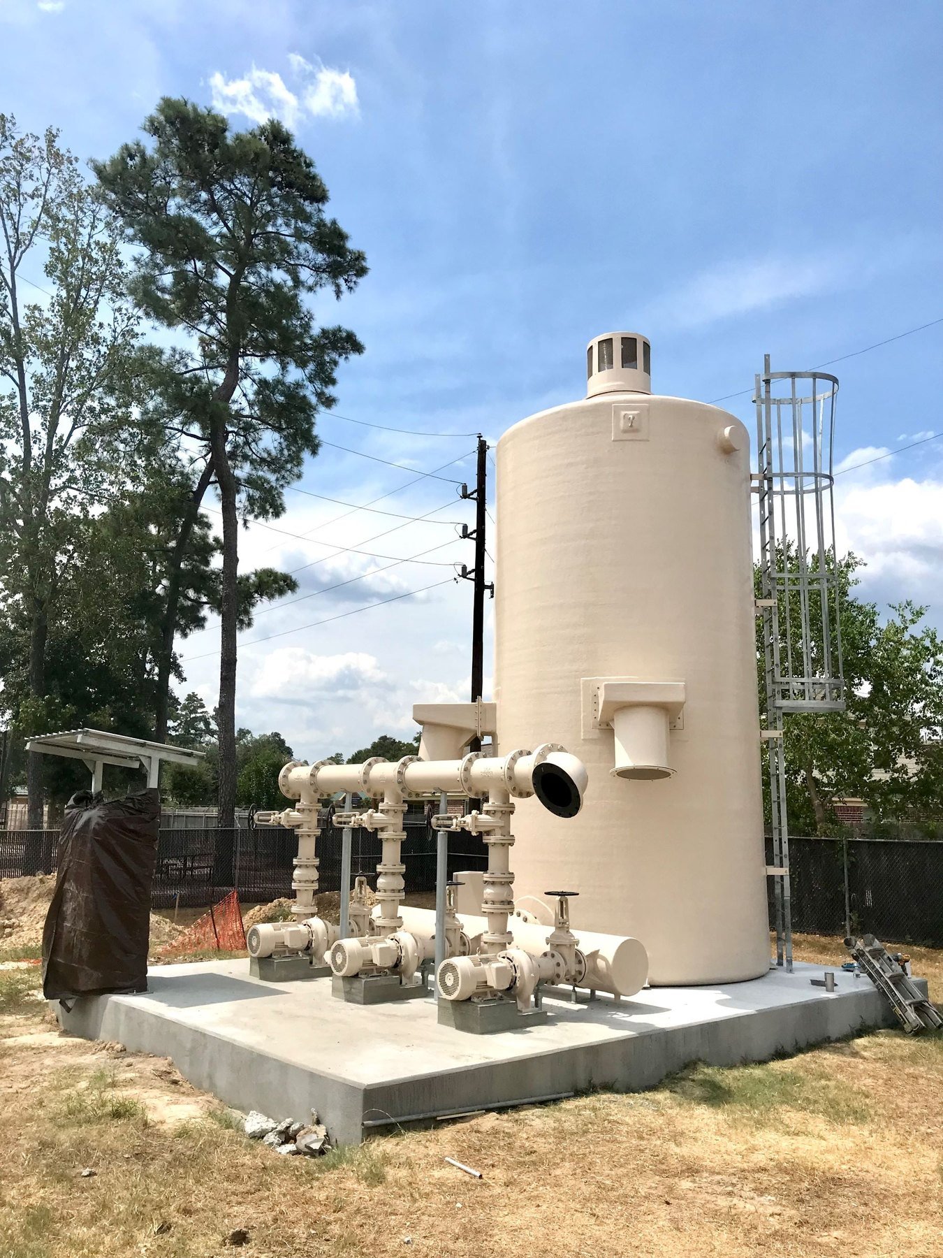 WETS pilot study unit installed on a client site