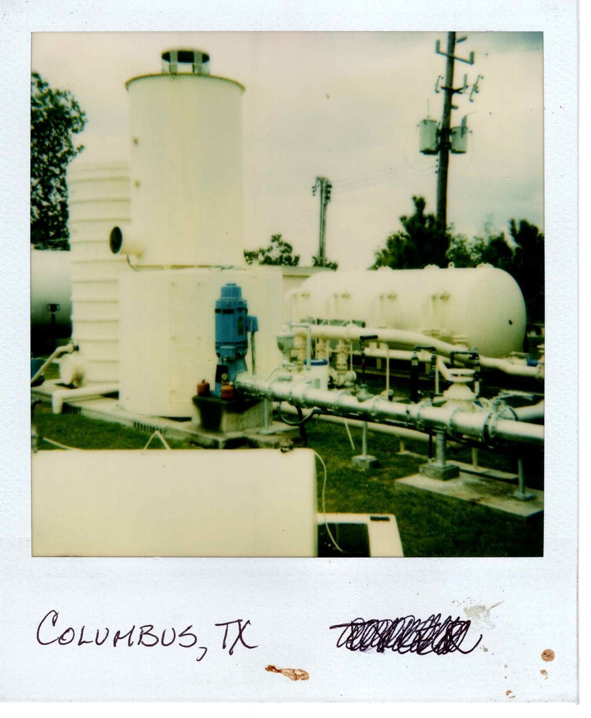 Archive photograph: 1000 gpm Iron and Manganese Columbus TX