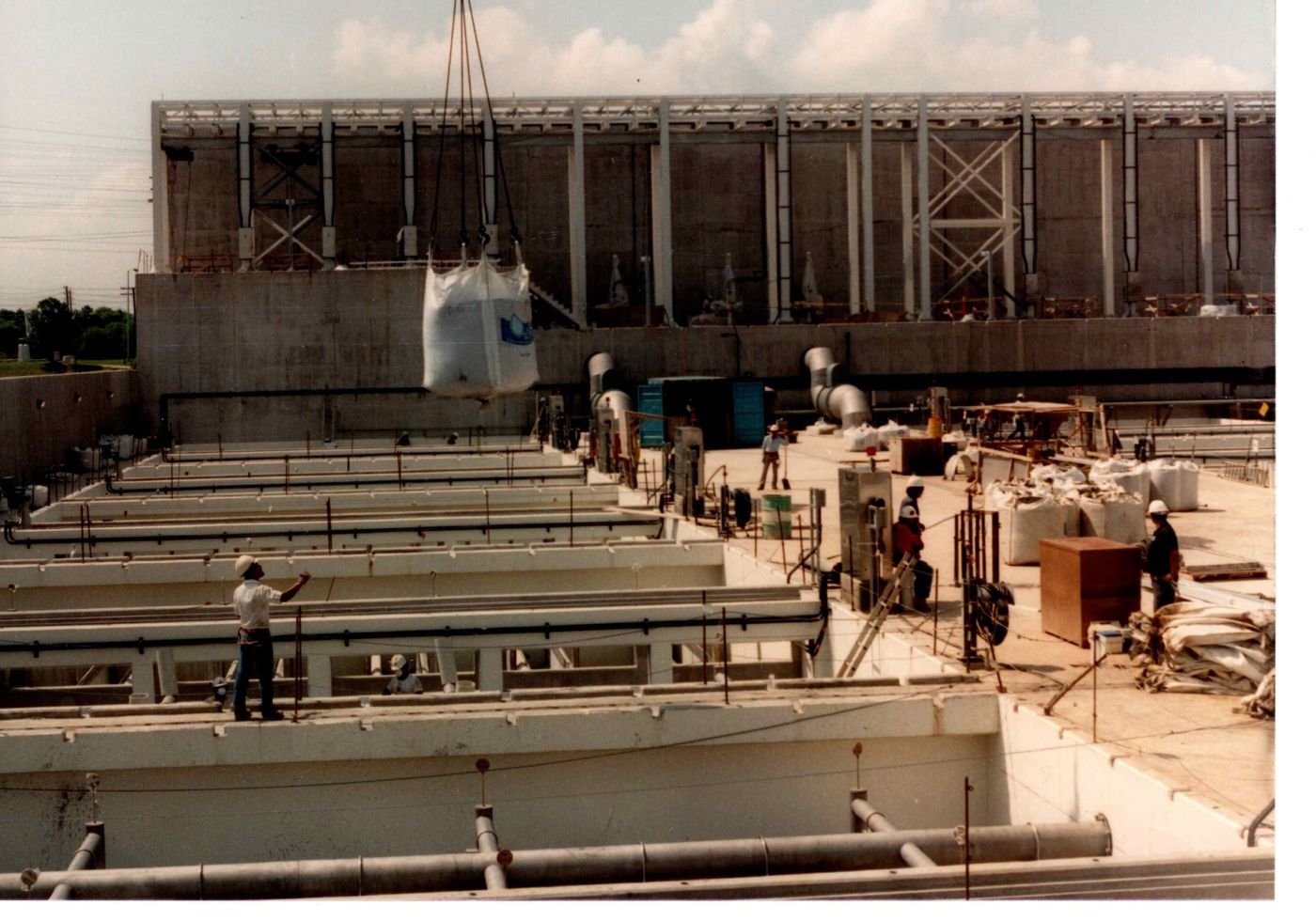 Archive photograph: Archive photo of a WETS water treatment installation