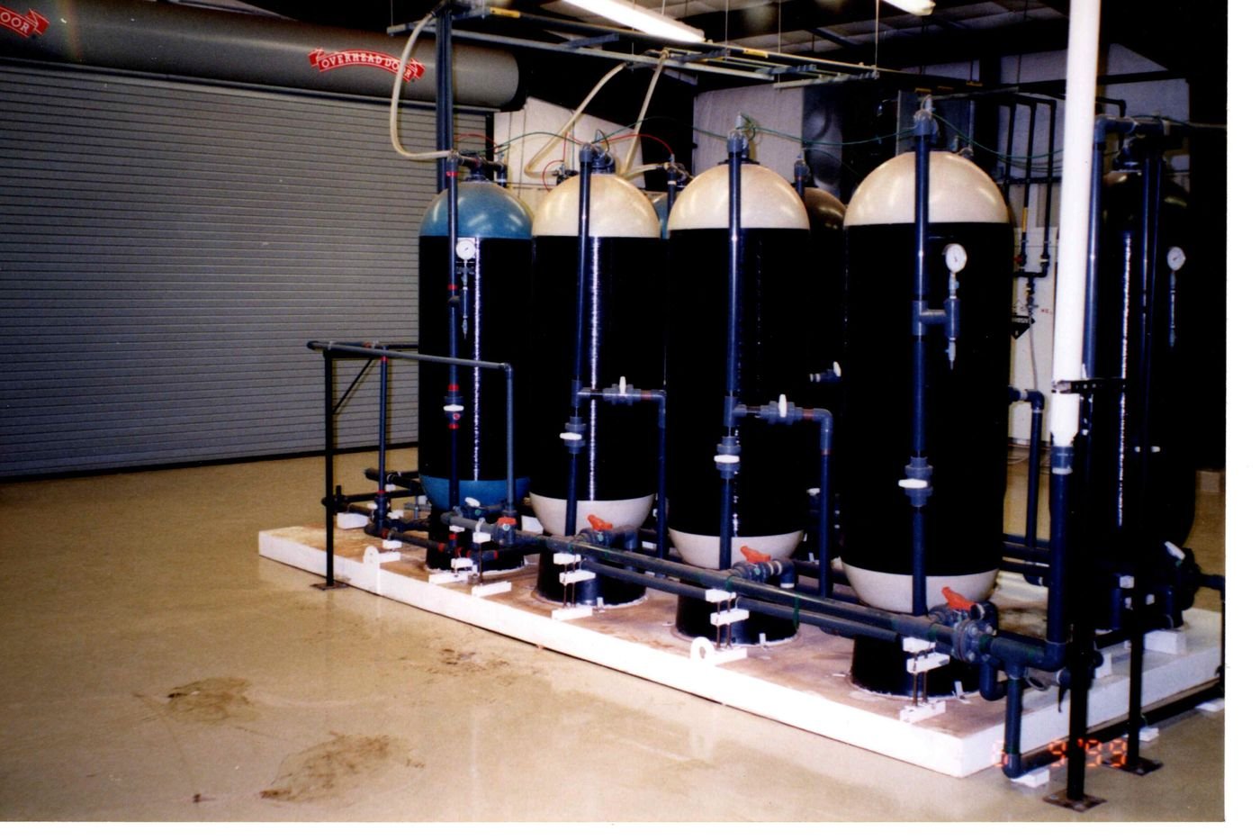 Archive photograph: Archive photo of a WETS water treatment installation