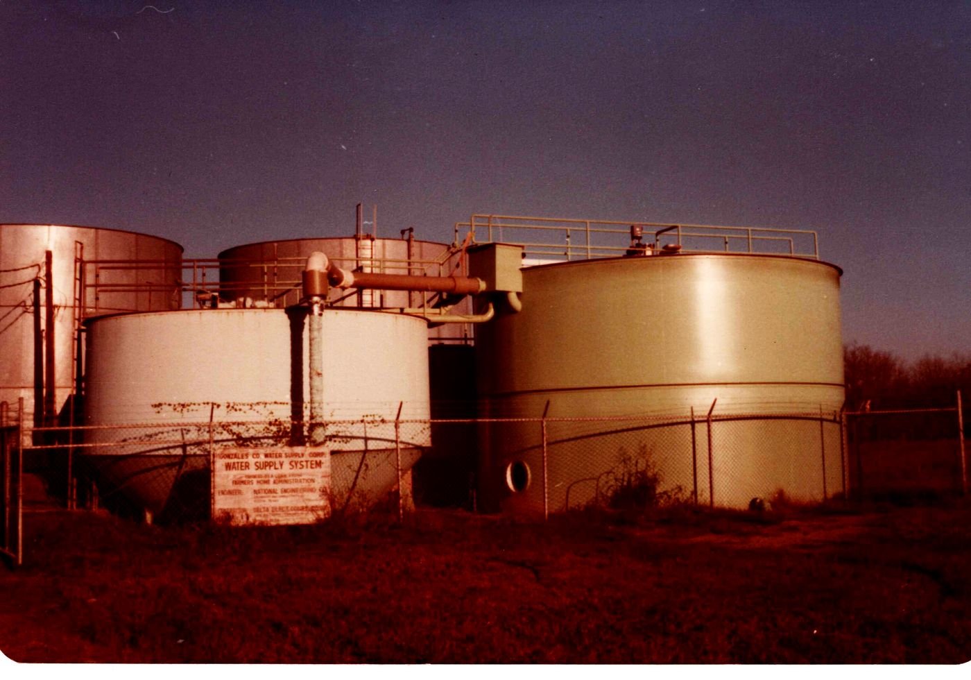 Archive photograph: Clarifier